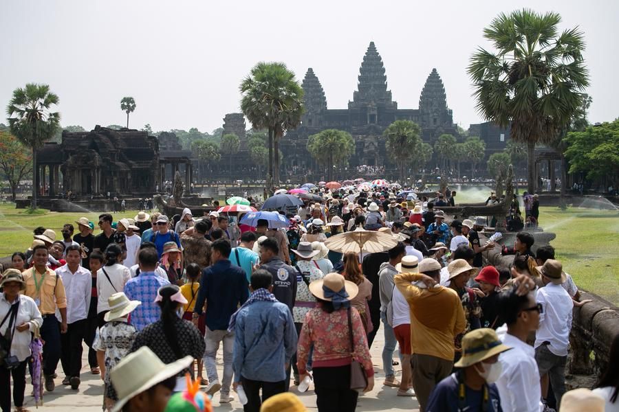 ยอดนักท่องเที่ยวจีนเยือน 'นครวัด' เพิ่ม 38% ติดอันดับที่ 5 ช่วงไตรมาสแรก 2025
