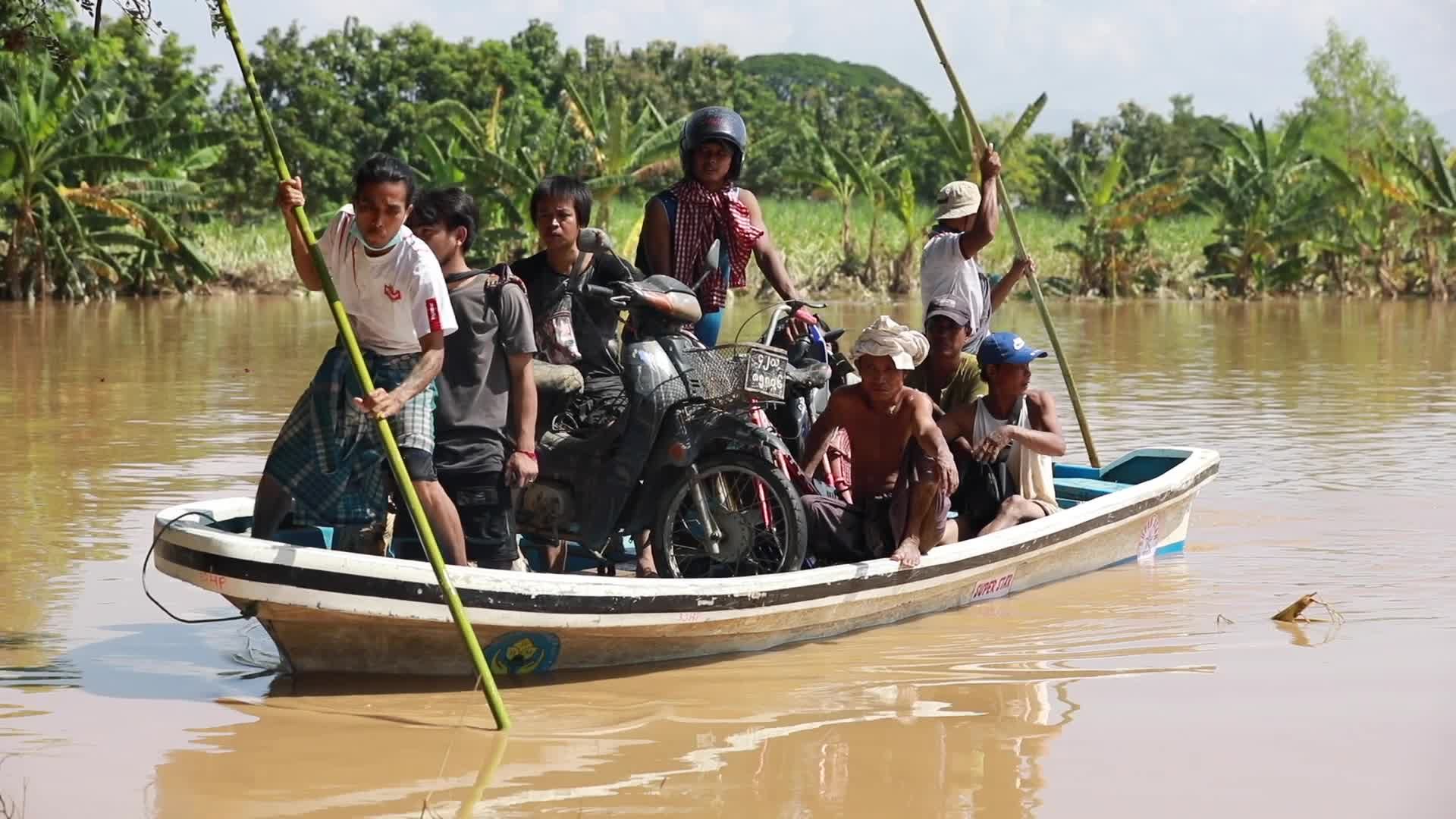 เหตุน้ำท่วมในเมียนมา พืชผลจมบาดาลกว่า 47,000 เอเคอร์