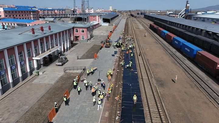 เฮยหลงเจียงเริ่มอัปเกรด 'ทางรถไฟเจียมู่ซือ-ถงเจียง