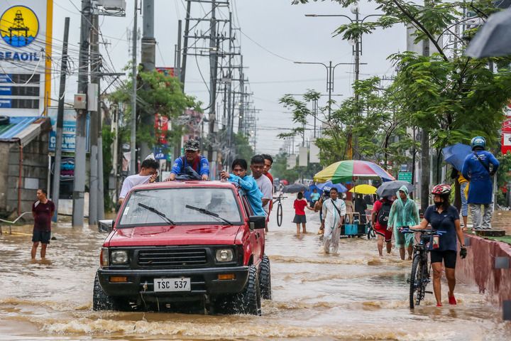 พายุโซนร้อน 'จ่ามี' ส่งผลน้ำท่วมหนัก ไฟฟ้าดับในฟิลิปปินส์